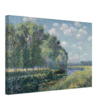By the Eure River in Spring by Gustave Loiseau, canvas
