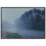 By the Eure River Mist Effect by Gustave Loiseau, framed poster, view 3