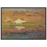By the Loing River by Gustave Loiseau, framed poster, view 3