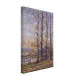 By the Oise at Precy by Gustave Loiseau, canvas, view 2