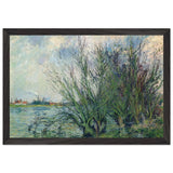 By the Oise River by Gustave Loiseau, framed poster, view 2