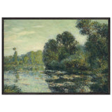 By the River Eure by Gustave Loiseau, framed poster, view 3