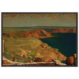 Caliacra by Stefan Popescu, framed poster, view 3