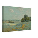 California Poppy Field by Granville Redmond, canvas, view 2