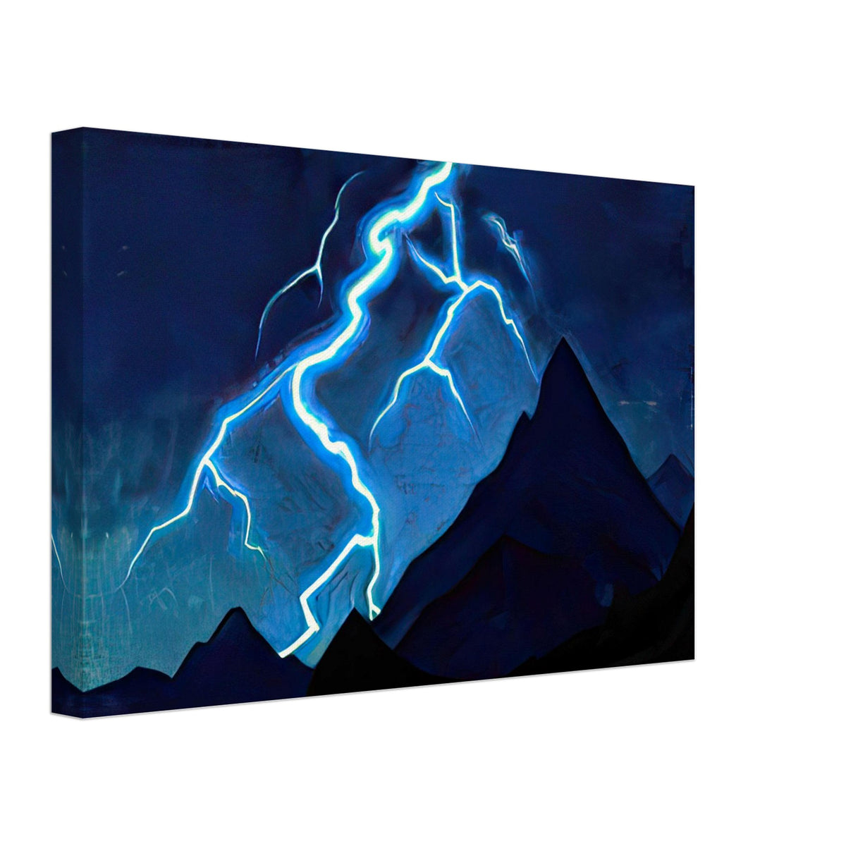Call of the Sky by Nicholas Roerich, canvas, view 2