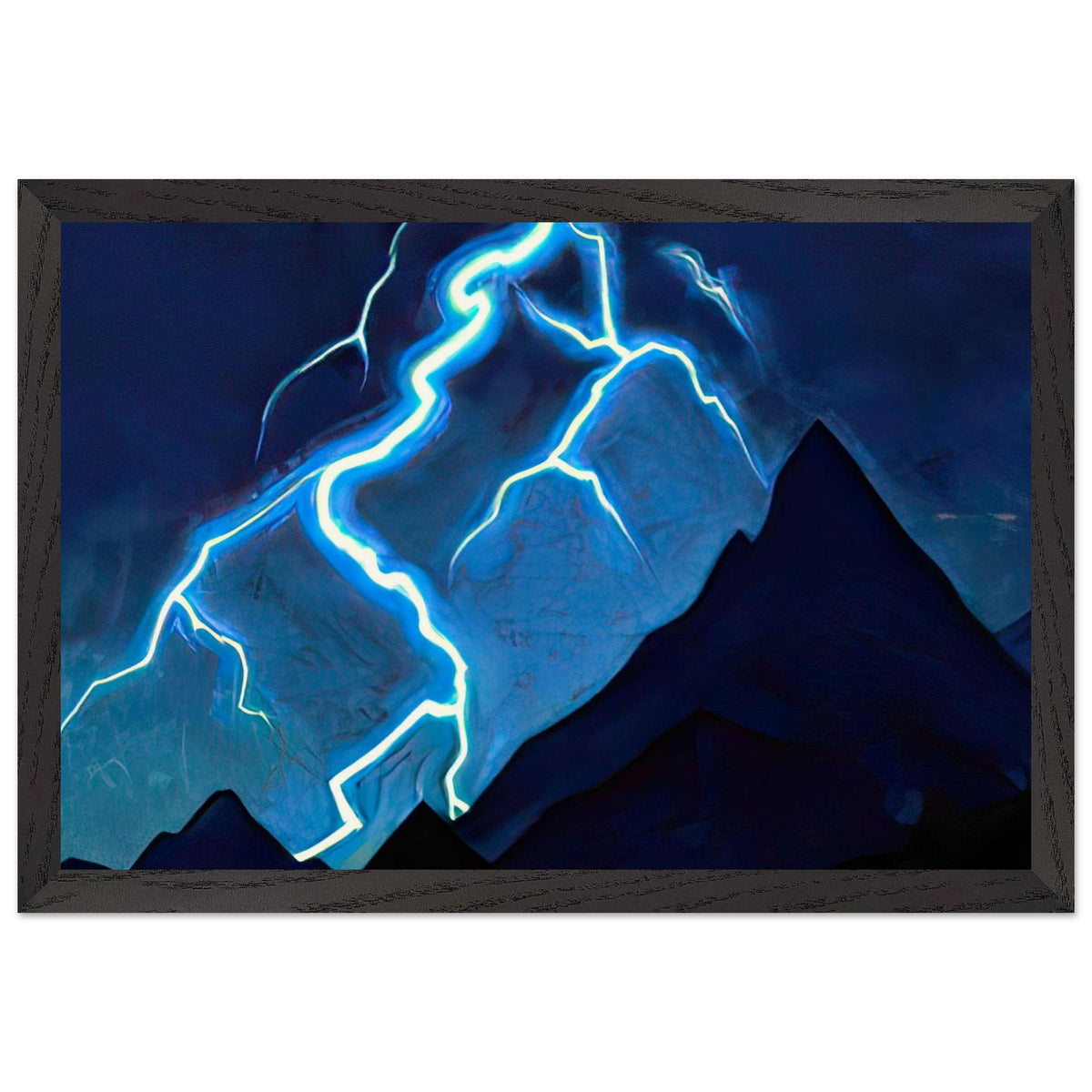 Call of the Sky by Nicholas Roerich, framed poster, view 2