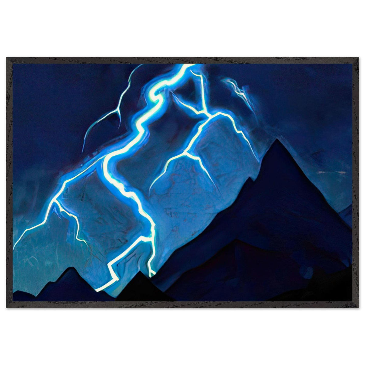 Call of the Sky by Nicholas Roerich, framed poster, view 3