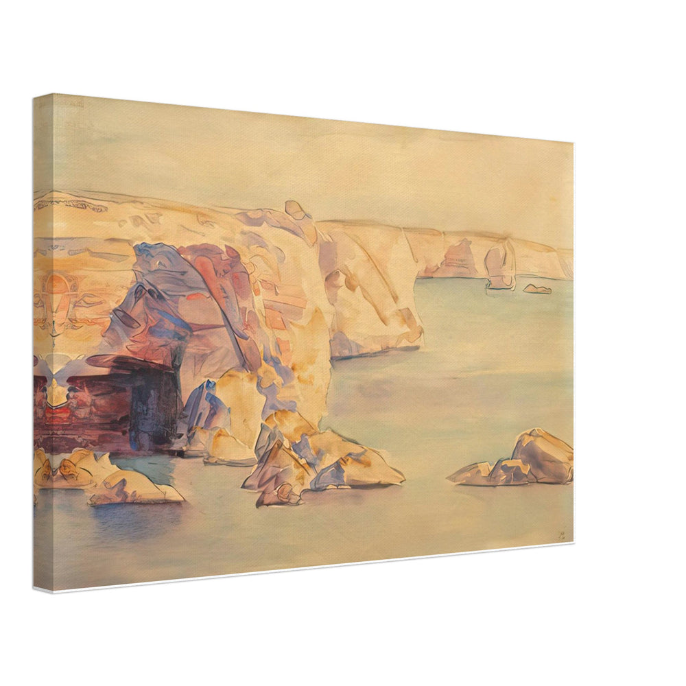 Cape Caliacra by Stefan Popescu, canvas