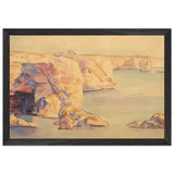 Cape Caliacra by Stefan Popescu, framed poster, view 2