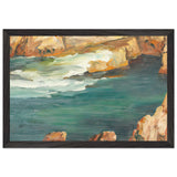 Cape Caliacra by Stefan Popescu, framed poster, view 2