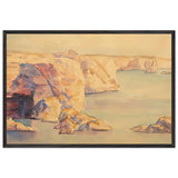 Cape Caliacra by Stefan Popescu, framed poster