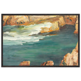 Cape Caliacra by Stefan Popescu, framed poster