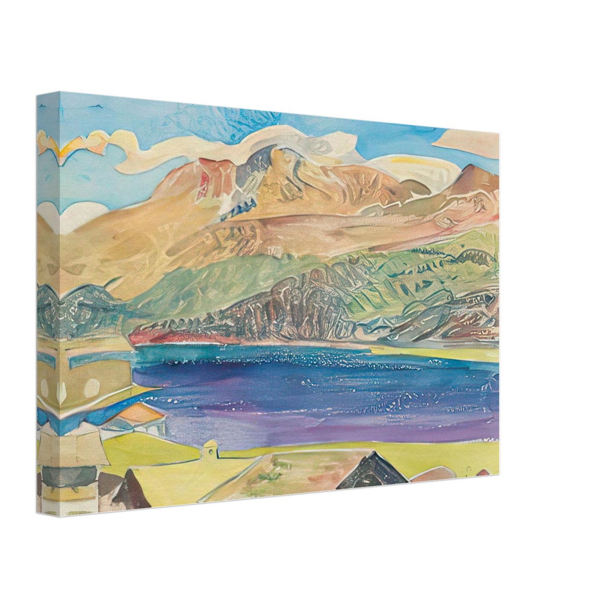 Capolago by Cuno Amiet, canvas, view 2