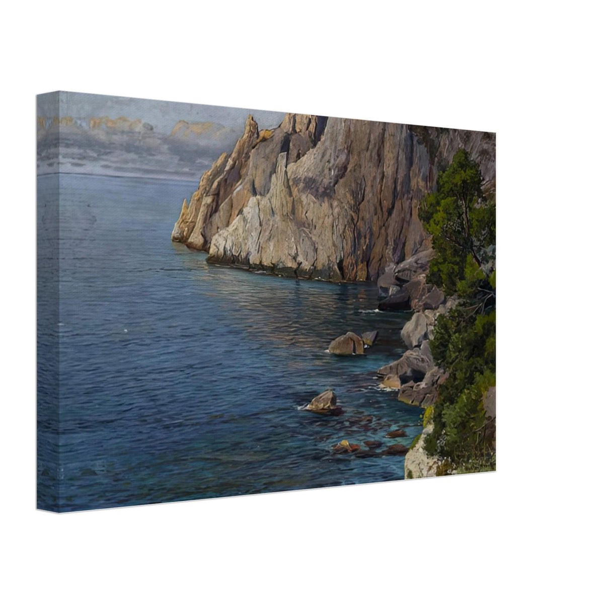 Capri coast by Vartan Mahokian, canvas, view 2