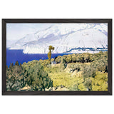 Capri by Edward Okuń, framed poster, view 2