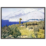 Capri by Edward Okuń, framed poster, view 3