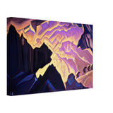 Captors of Fire by Nicholas Roerich, canvas, view 2