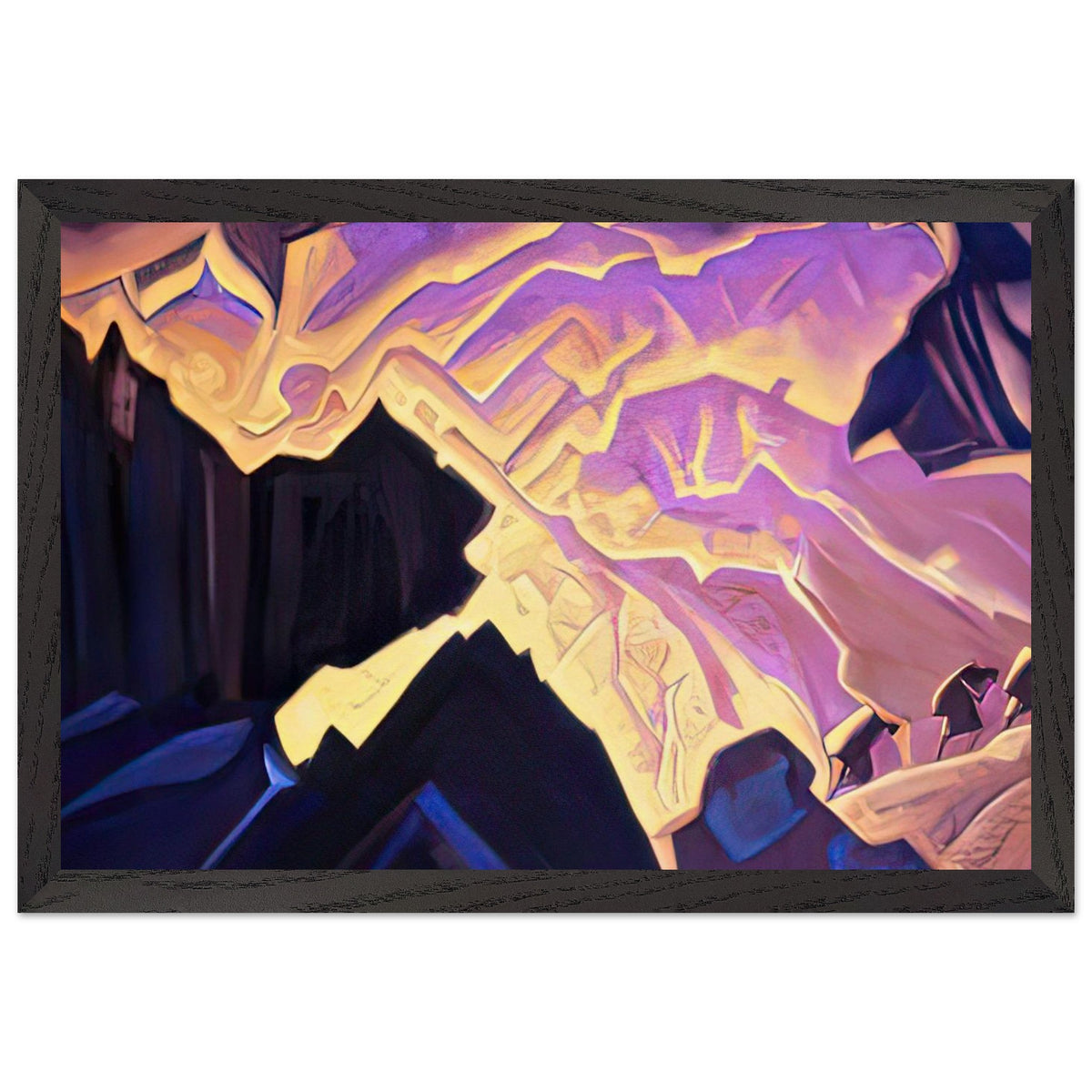Captors of Fire by Nicholas Roerich, framed poster, view 2