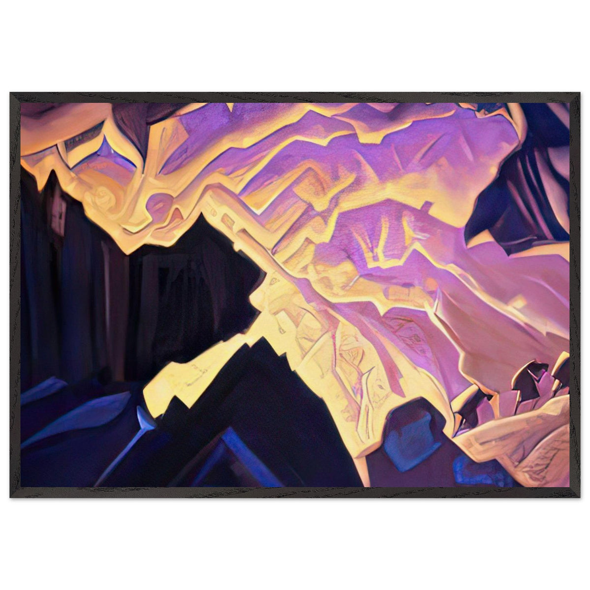 Captors of Fire by Nicholas Roerich, framed poster, view 3