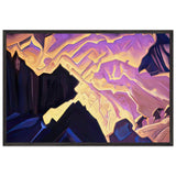 Captors of Fire by Nicholas Roerich, framed poster