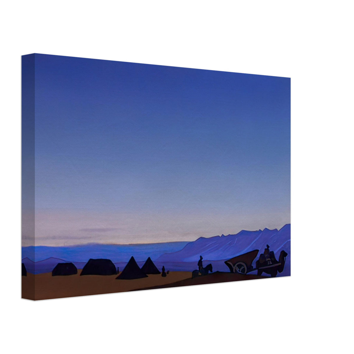 Caravan by Nicholas Roerich, canvas, view 2