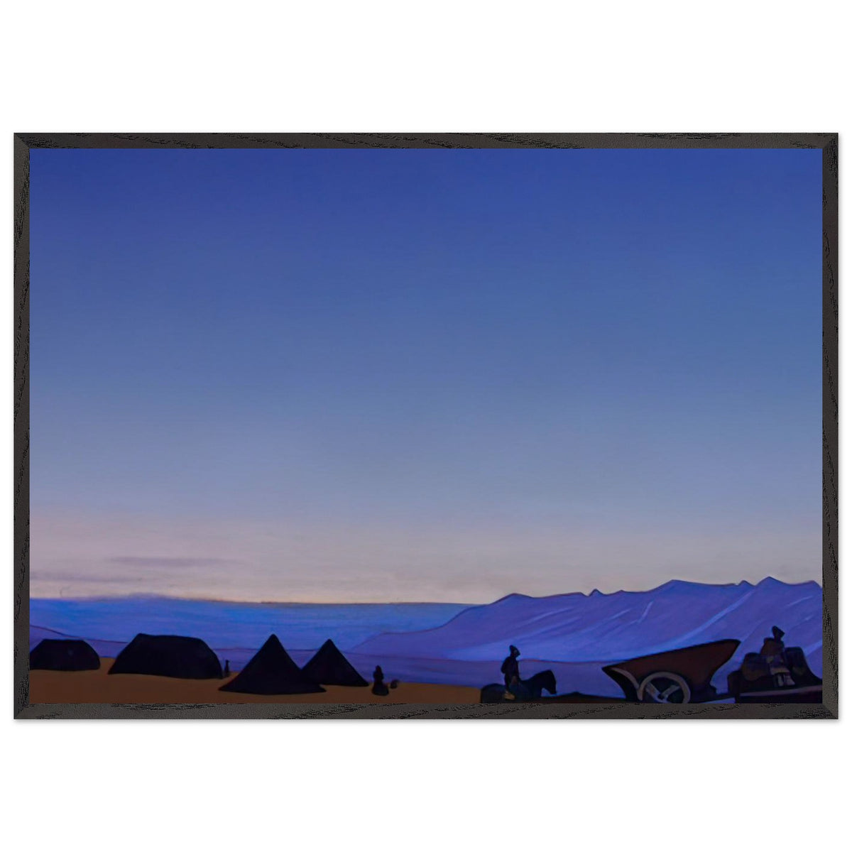 Caravan by Nicholas Roerich, framed poster, view 3