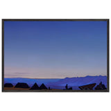 Caravan by Nicholas Roerich, framed poster