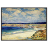 Carmel Beach by Guy Rose, framed poster, view 3