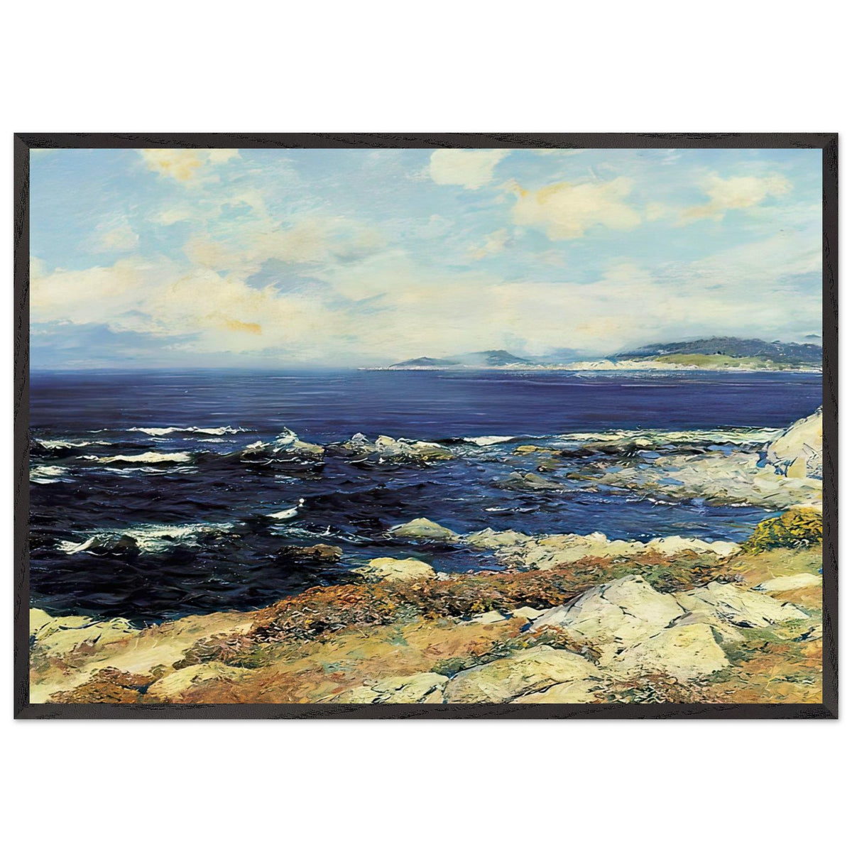 Carmel Coast by Guy Rose, framed poster, view 3