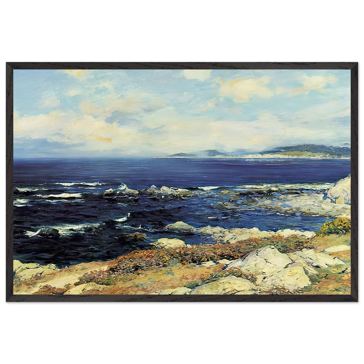 Carmel Coast by Guy Rose, framed poster