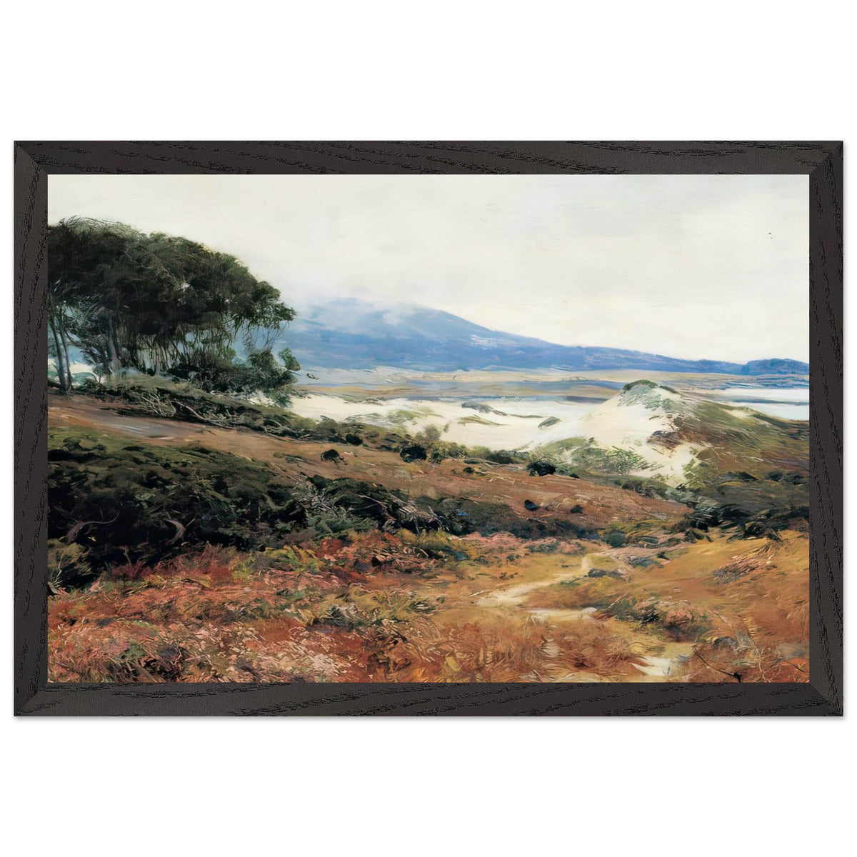 Carmel Dunes by Guy Rose, framed poster, view 2