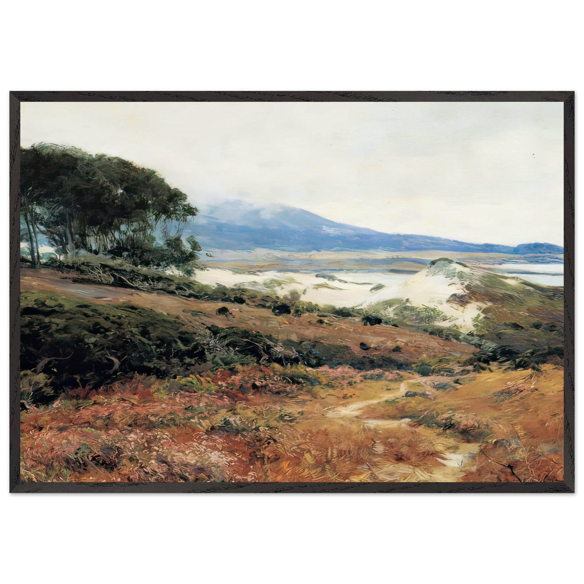 Carmel Dunes by Guy Rose, framed poster, view 3