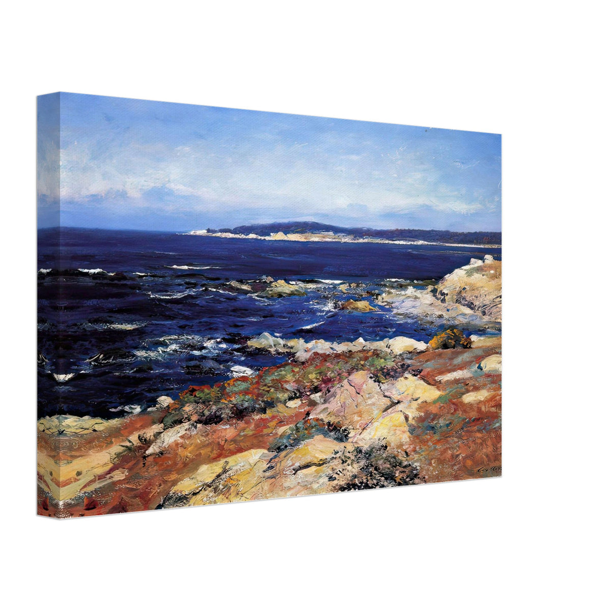 Carmel Seascape by Guy Rose, canvas, view 2