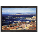 Carmel Seascape by Guy Rose, framed poster, view 2