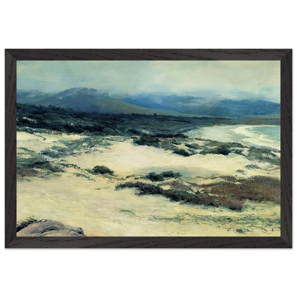 Carmel Shore by Guy Rose, framed poster, view 2
