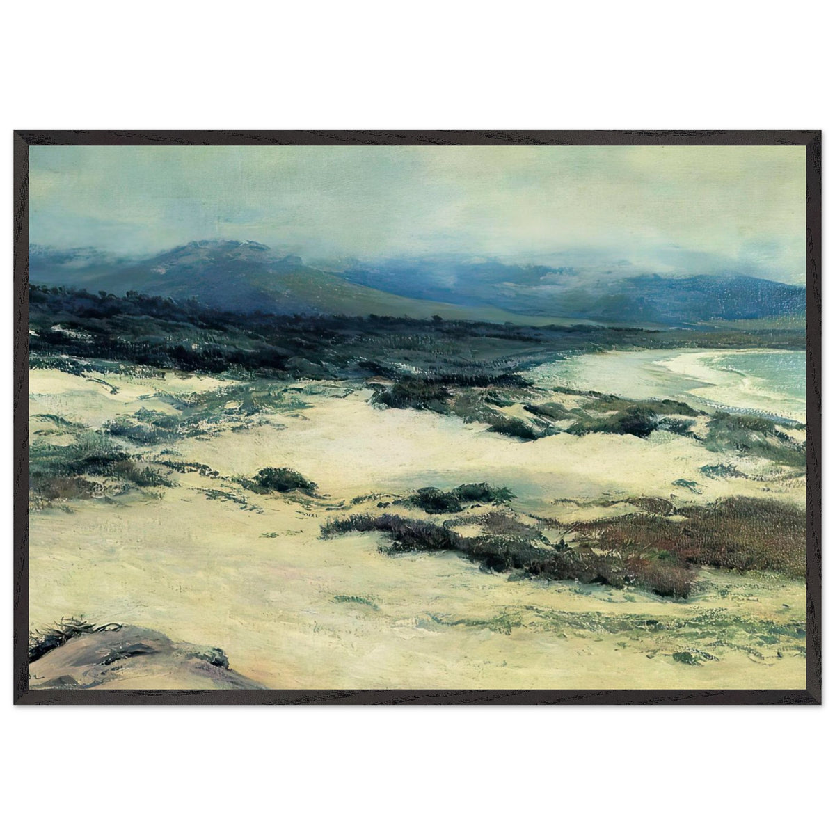 Carmel Shore by Guy Rose, framed poster, view 3