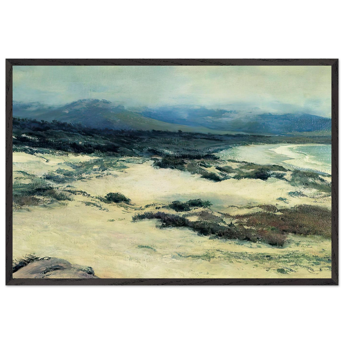 Carmel Shore by Guy Rose, framed poster
