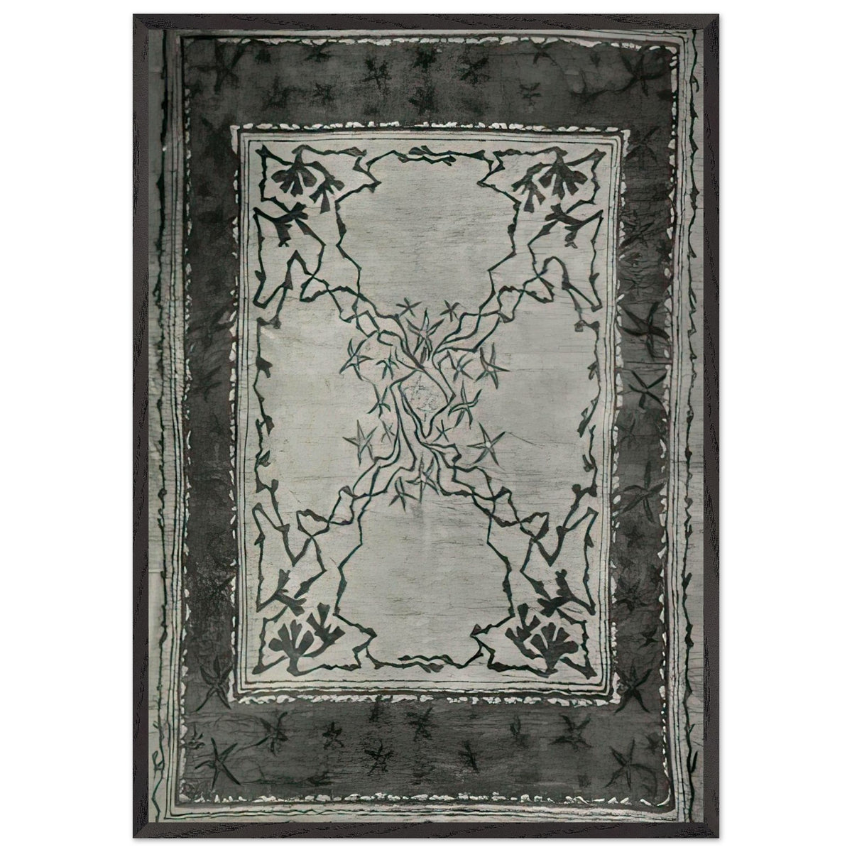 Carpet Design by Otto Eckmann, framed poster, view 3