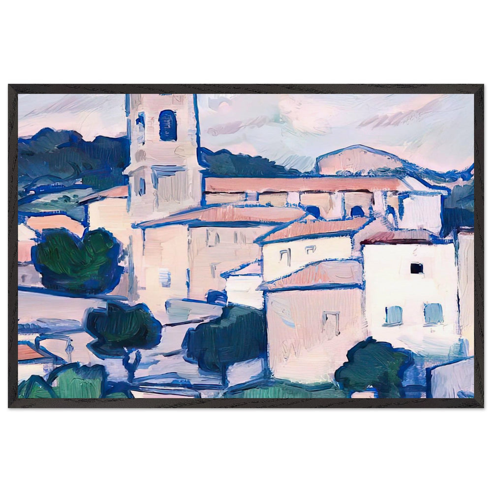 Cassis by Samuel Peploe, framed poster