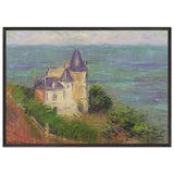 Castle by the Sea by Gustave Loiseau, framed poster, view 3