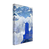 Castle by Nicholas Roerich, canvas, view 2