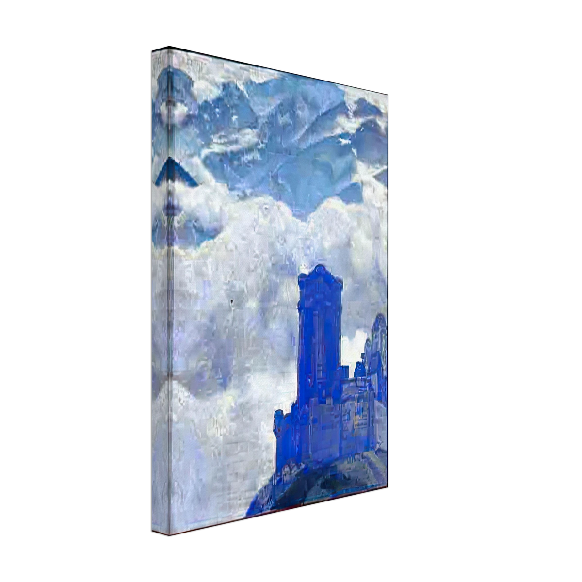 Castle by Nicholas Roerich, canvas, view 2