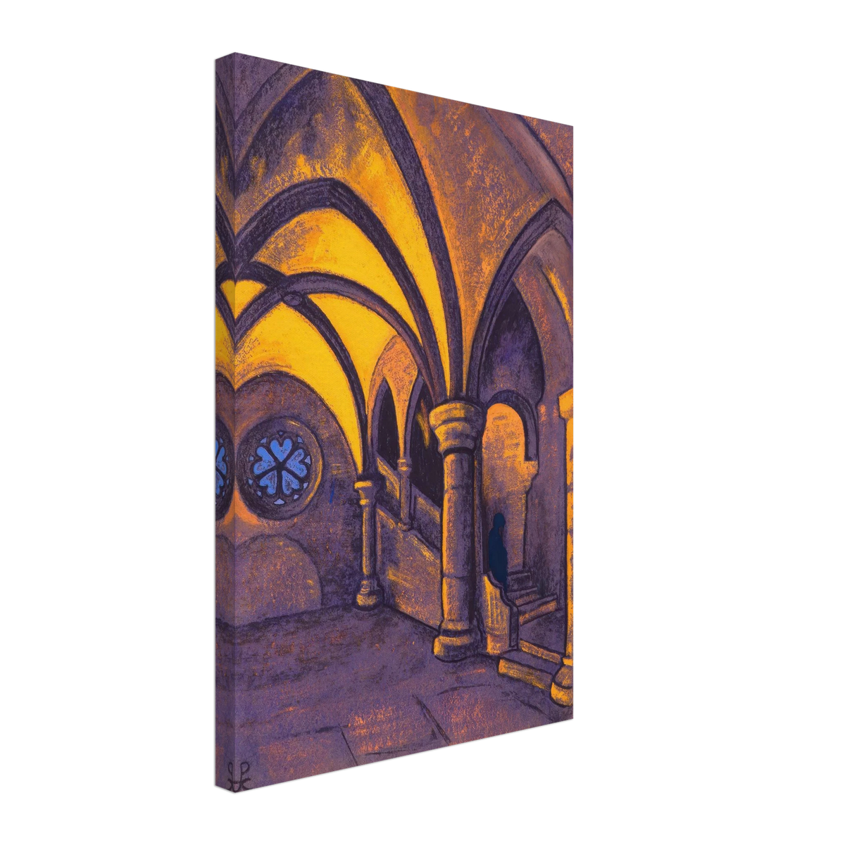 Castle by Nicholas Roerich, canvas