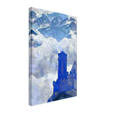 Castle by Nicholas Roerich, canvas