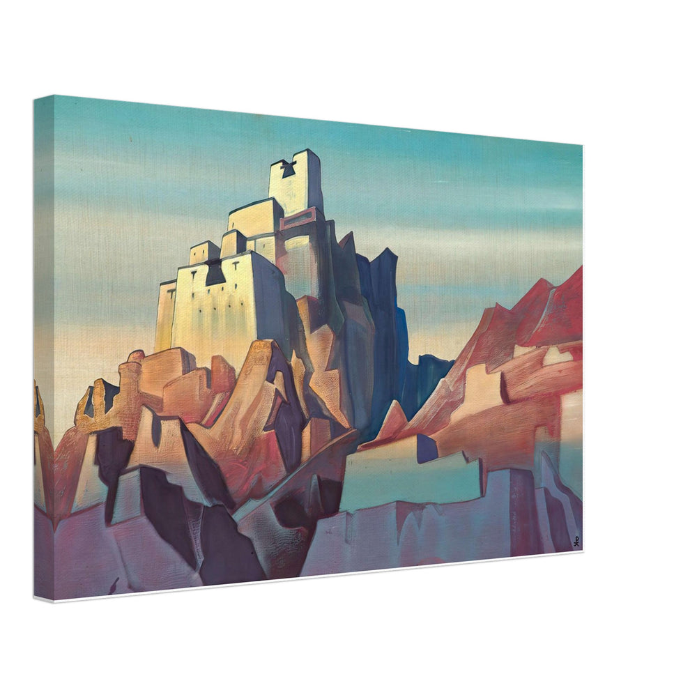 Castle of Ladakh by Nicholas Roerich, canvas