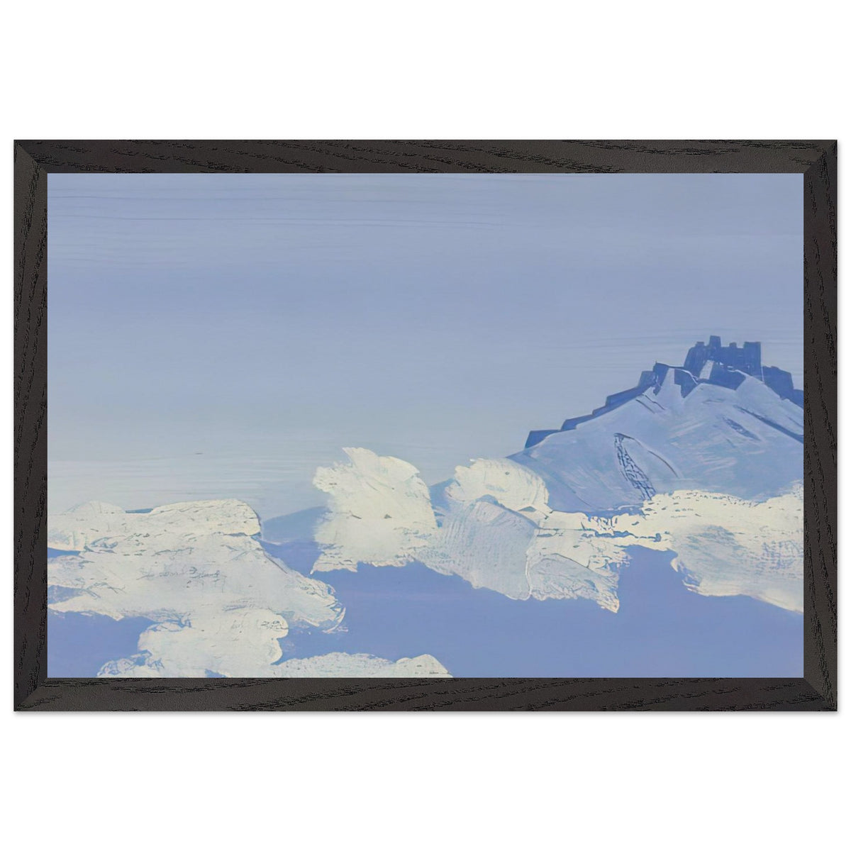 Castles of King Gesar by Nicholas Roerich, framed poster, view 2
