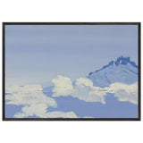Castles of King Gesar by Nicholas Roerich, framed poster, view 3