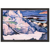 Cathedral Rock, Iona by Samuel Peploe, framed poster, view 2