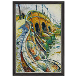 Cattawade Bridge by Cyril Power, framed poster, view 2