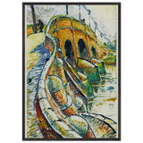 Cattawade Bridge by Cyril Power, framed poster, view 3